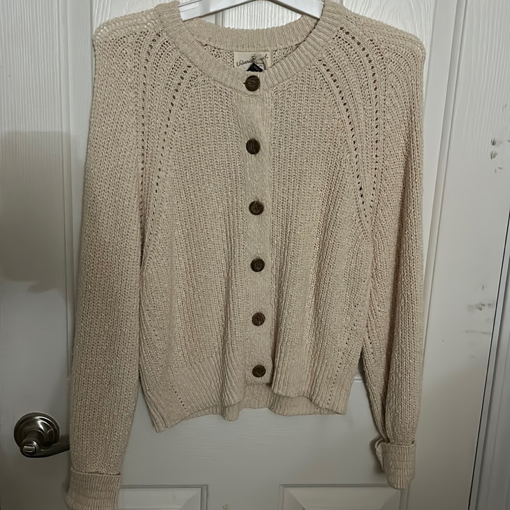 Knit Button Up Sweater